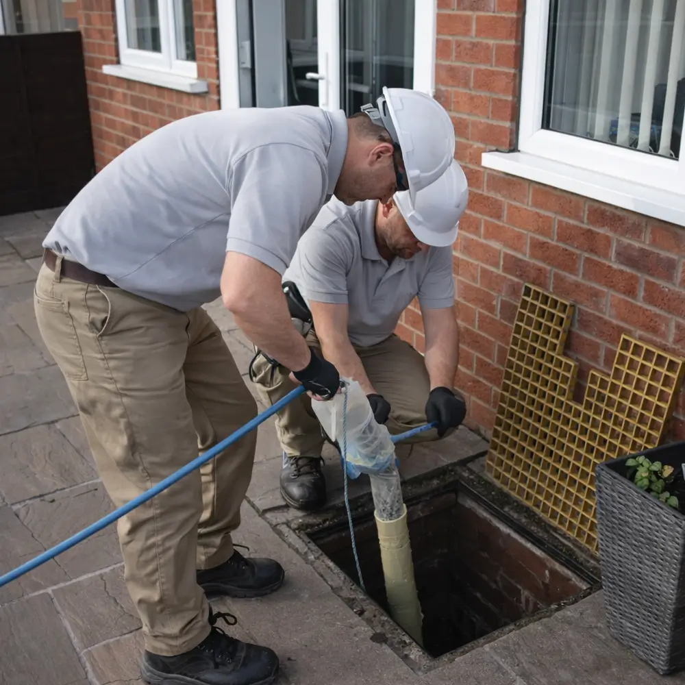 Blocked drain repair service in Maidstone